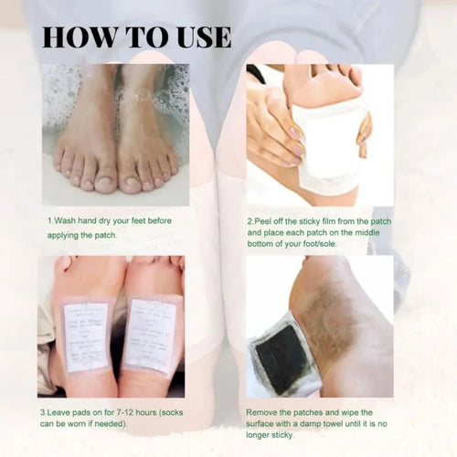 Detox Foot Patches (Pack of 2) 20 Pices